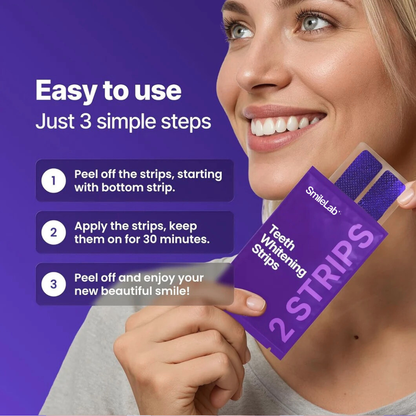 SmileLab™ Purple Power Whitening Strips